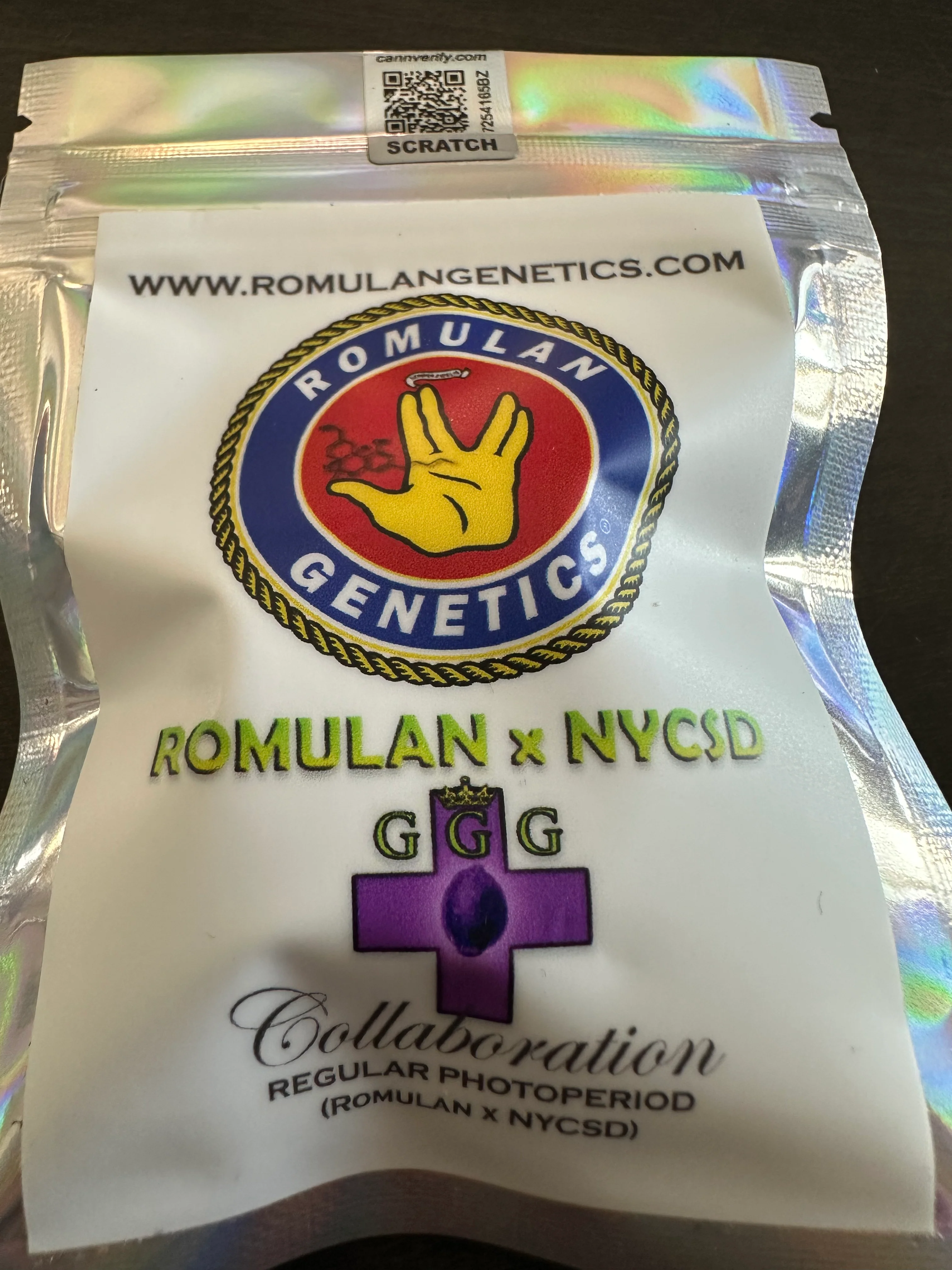 Romulan Genetics - Romulan x NYCSD